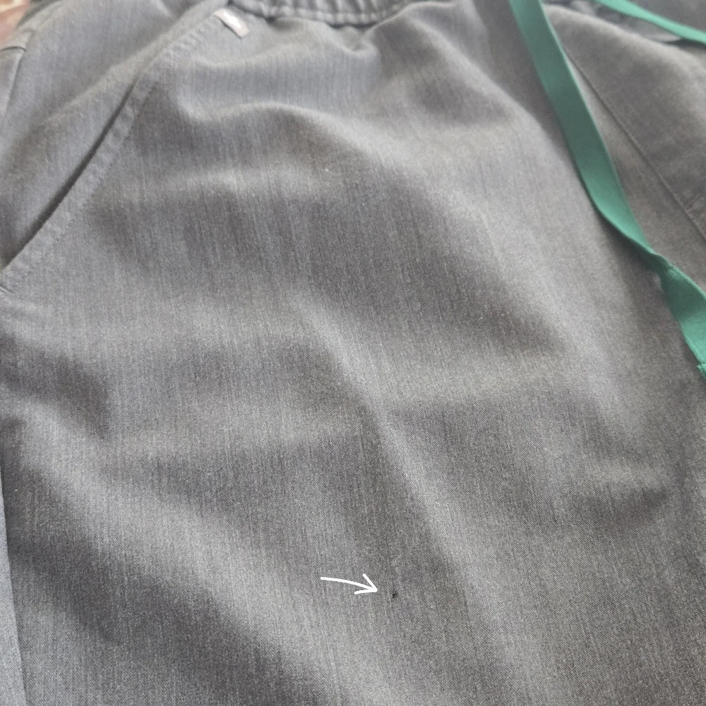 FIGS Tansen Jogger Scrub Pants Mens Sz M Gray Green Drawstring Medical MXXSW2004